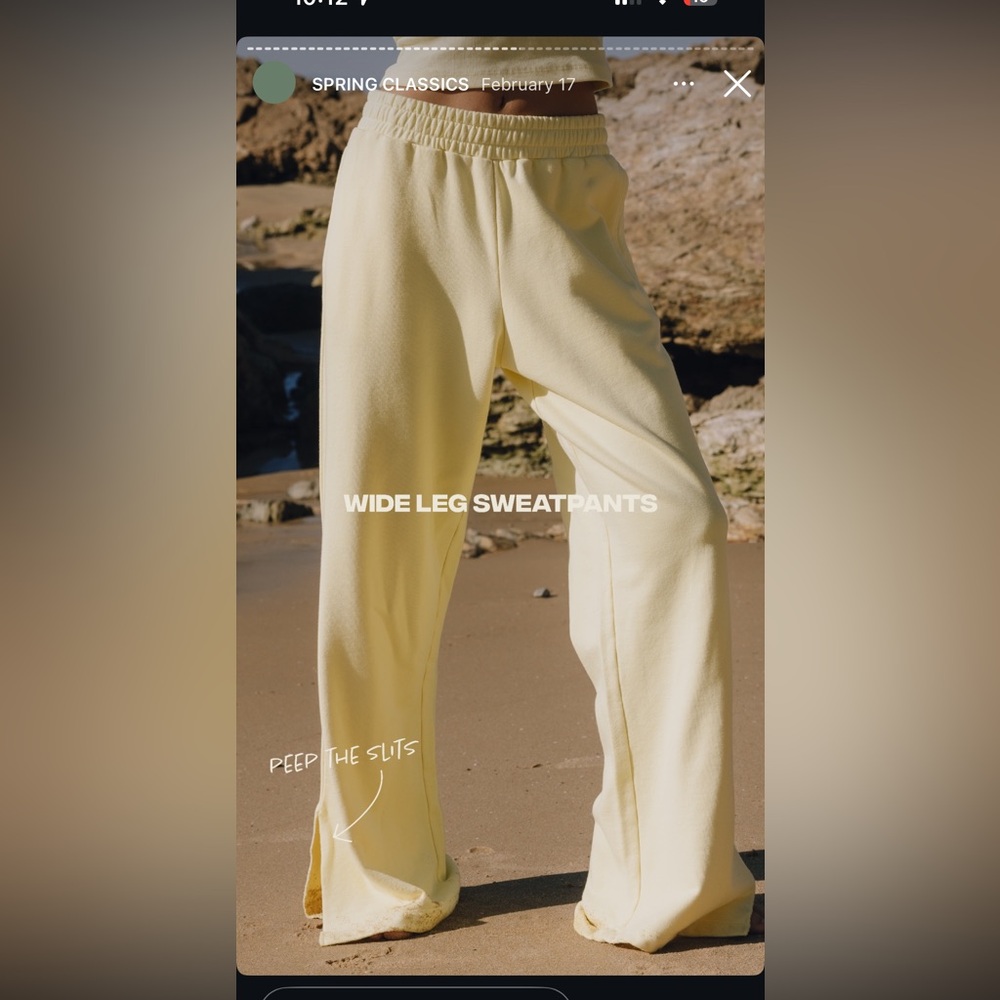 Daily Drills Wide Leg Sweatpants